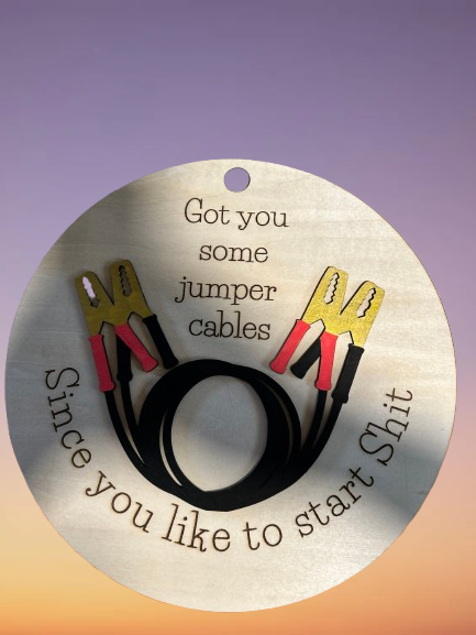 Jumper Cable Ornament