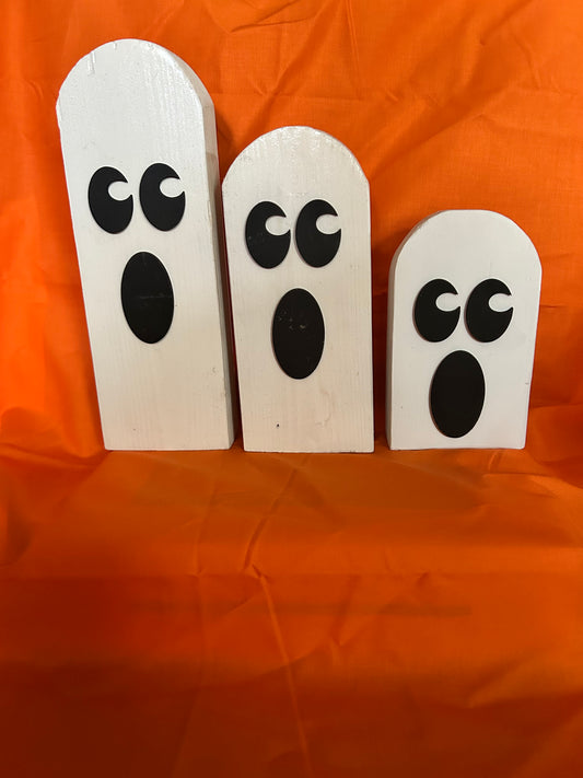 Set of 3 Ghost